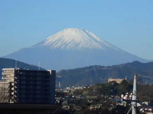 本日の富士山！