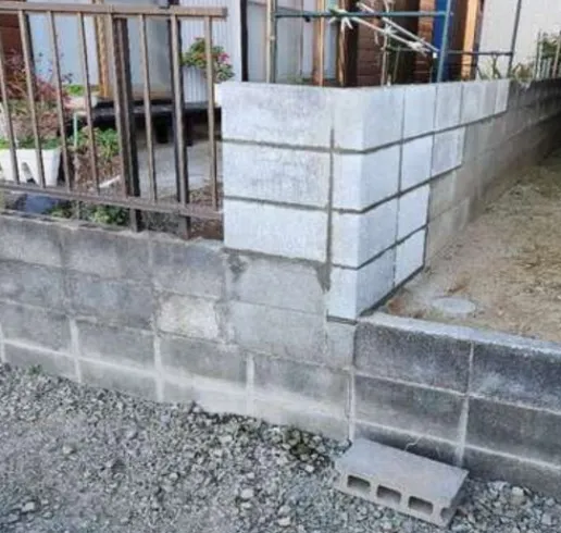 平塚市Ｋ様邸 ブロック補修工事